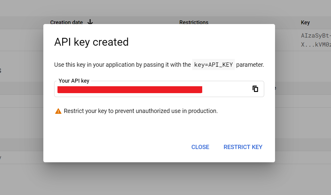 Google Maps API Key - WP3D Models - WordPress Plugin
