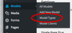 What is a Model "Type" - WP3D Models - WordPress Plugin